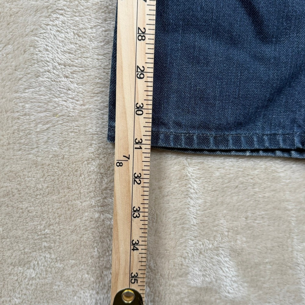 Diesel Zatiny Jeans '09 Men 32x32 Straight Dark Wash Y2K Low Rise Made in Italy - Picture 12 of 13